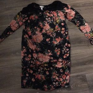 Floral lace dress